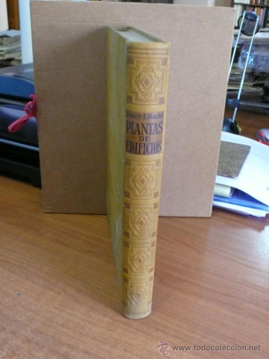 Libros antiguos: COMPOSICI&Oacute;N DE PLANTAS DE EDIFICIOS. PERCY L. MARKS.1926. - Foto 1