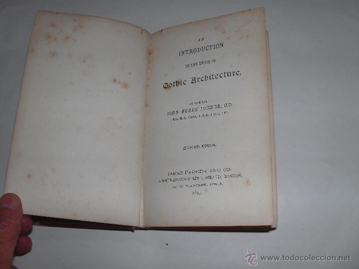Libros antiguos: ARQUITECTURA GOTICA - - Foto 3