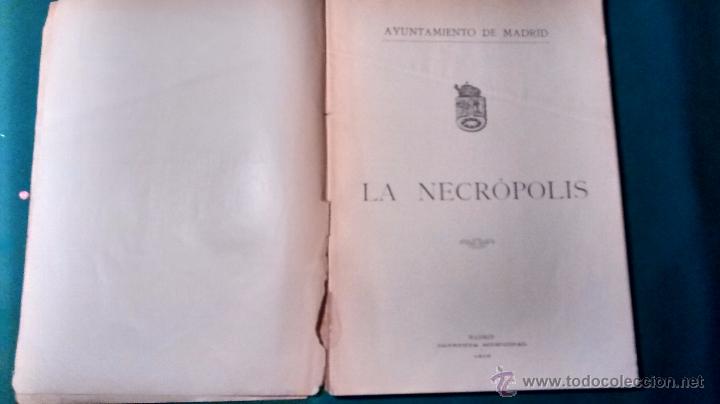 Libros antiguos: LA NECROPOLIS, MADRID 1916 - Foto 5