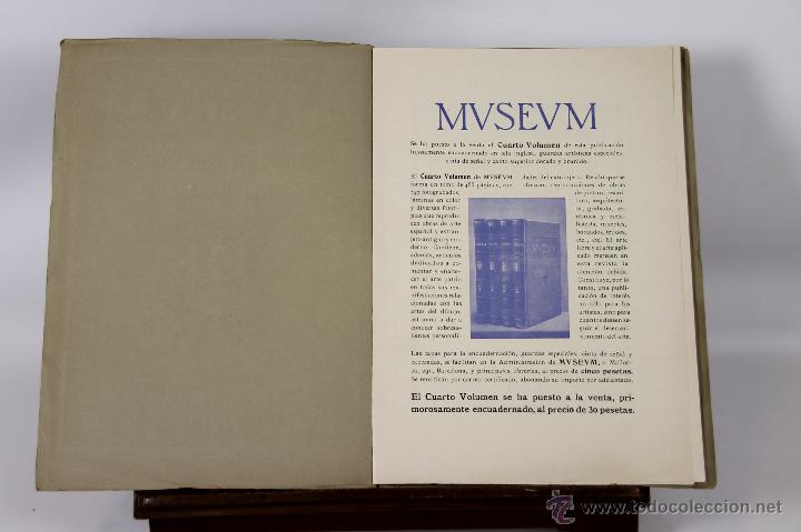 Antiquarische B&uuml;cher: 6686 - MUSEUM. 8 EJEM.(VER DESCRIP). THOMAS. EDIT. THOMAS. 1917-1920.