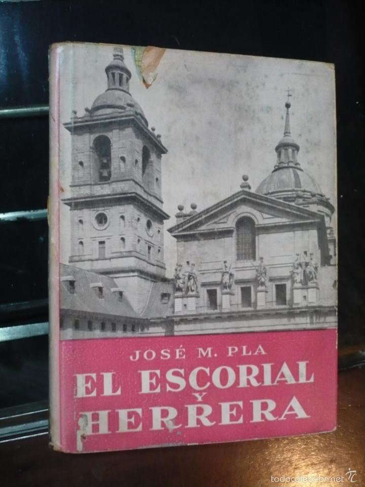 Libros antiguos: Jos&eacute; M. Pla, el ESCORIAL y HERRERA - Foto 1