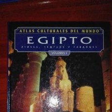 Libros antiguos: EGIPTO, DIOSES, TEMPLOS Y FARAONES. Lote 86023148