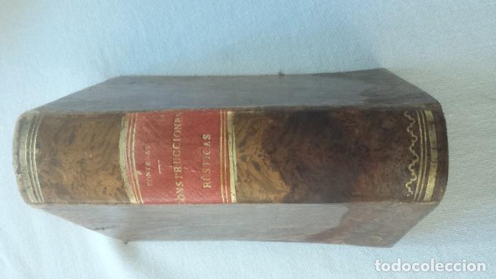 Libros antiguos: Construcciones Rusticas. Fontenay. 1833 - Foto 1
