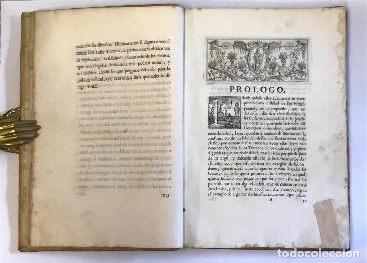 Libros antiguos: ELEMENTOS DE TODA LA ARCHITECTURA CIVIL... - RIEGER, CHRISTIANO. 1763. GRABADOS - Foto 2 - 109023710