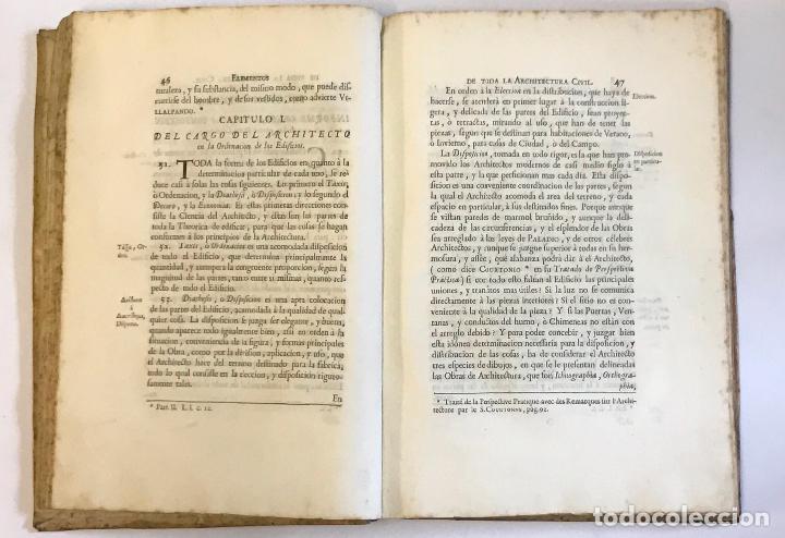 Libros antiguos: ELEMENTOS DE TODA LA ARCHITECTURA CIVIL... - RIEGER, CHRISTIANO. 1763. GRABADOS - Foto 4 - 109023710