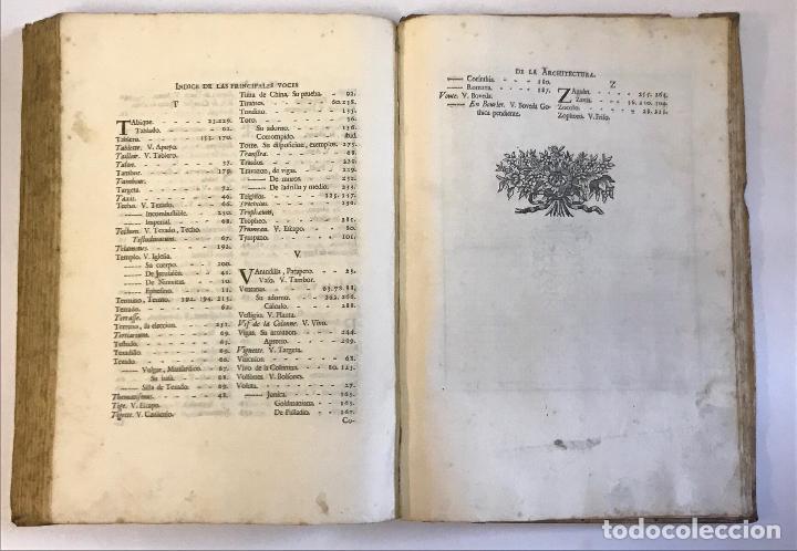 Libros antiguos: ELEMENTOS DE TODA LA ARCHITECTURA CIVIL... - RIEGER, CHRISTIANO. 1763. GRABADOS - Foto 9 - 109023710