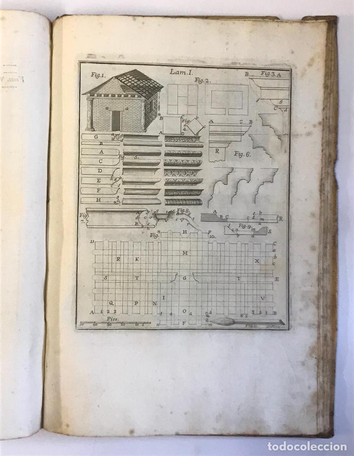 Libros antiguos: ELEMENTOS DE TODA LA ARCHITECTURA CIVIL... - RIEGER, CHRISTIANO. 1763. GRABADOS - Foto 10 - 109023710