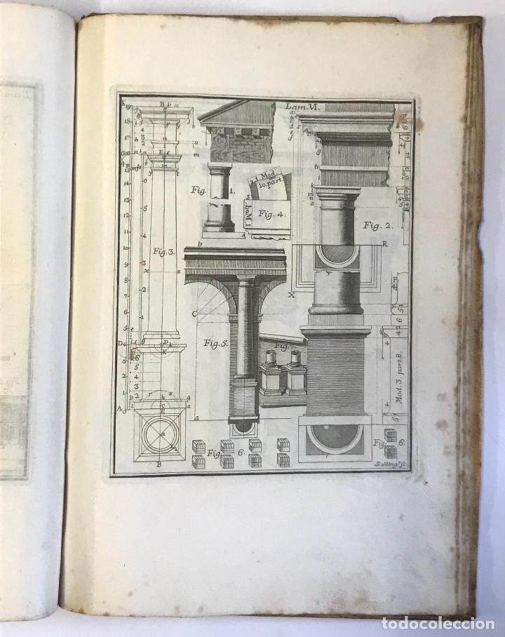 Libros antiguos: ELEMENTOS DE TODA LA ARCHITECTURA CIVIL... - RIEGER, CHRISTIANO. 1763. GRABADOS - Foto 12 - 109023710