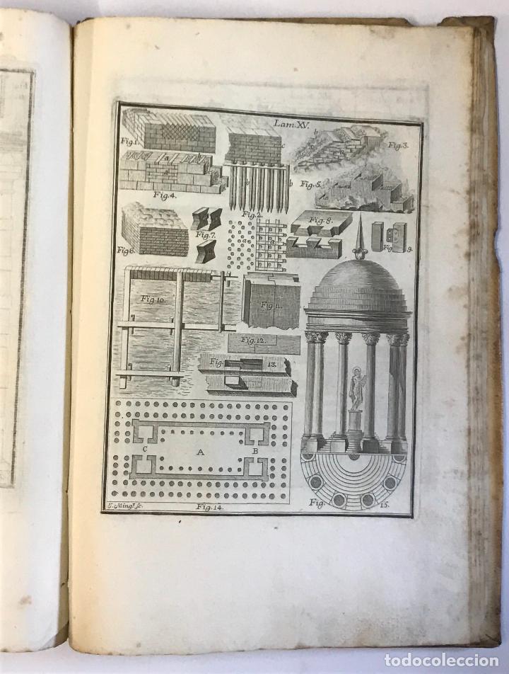Libros antiguos: ELEMENTOS DE TODA LA ARCHITECTURA CIVIL... - RIEGER, CHRISTIANO. 1763. GRABADOS - Foto 15 - 109023710