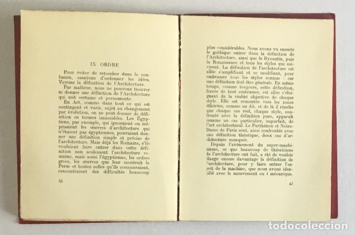 Libros antiguos: ACTAR. Discrimination des formes de quiétude, formes de mouvement dans la construction. Rubió Tuduri - Foto 4 - 114799138