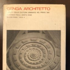 Libros antiguos: GENGA-ARCHITETTO(47€)