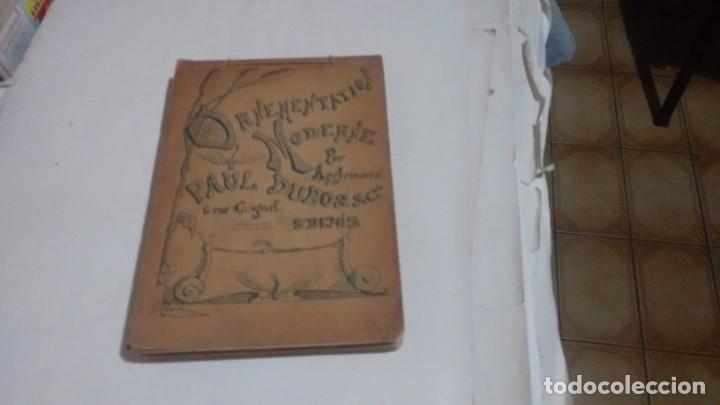 Libros antiguos: ORNEMENTATION  MODERNE - Foto 1