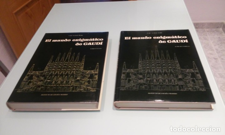 Libros antiguos: TOKUTOSHI TORII: EL MUNDO ENIGMÁTICO DE GAUDÍ. MADRID, INSTITUTO DE ESPAÑA, 1983, 2 V. (390+419 PP.). Lote 157964150