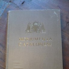Libros antiguos: ARQUITECTURA I ESCULTURA BARROQUES A CATALUNYA, CESAR MARTINELL, ED. ALPHA BARROC ACADÈMIC. Lote 159639978