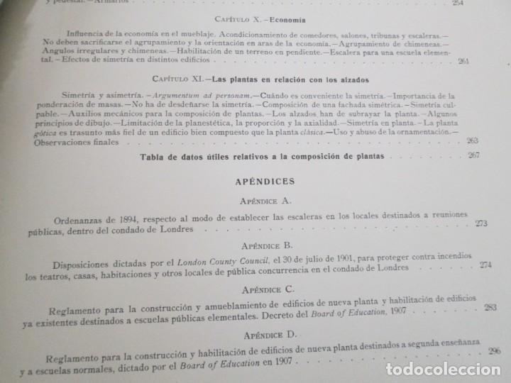Libros antiguos: PLANTAS DE EDIFICIOS. PERCY L. MARKS. EDITORIAL GUSTAVO GILI. 1926. - Foto 21