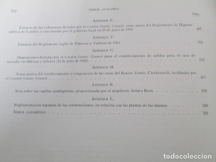 Libros antiguos: PLANTAS DE EDIFICIOS. PERCY L. MARKS. EDITORIAL GUSTAVO GILI. 1926. - Foto 22