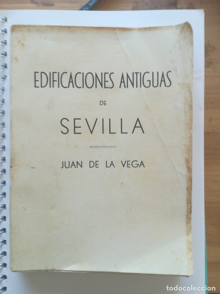 Libros antiguos: Edificaciones antiguas de sevilla. Raro ejemplar - Foto 1