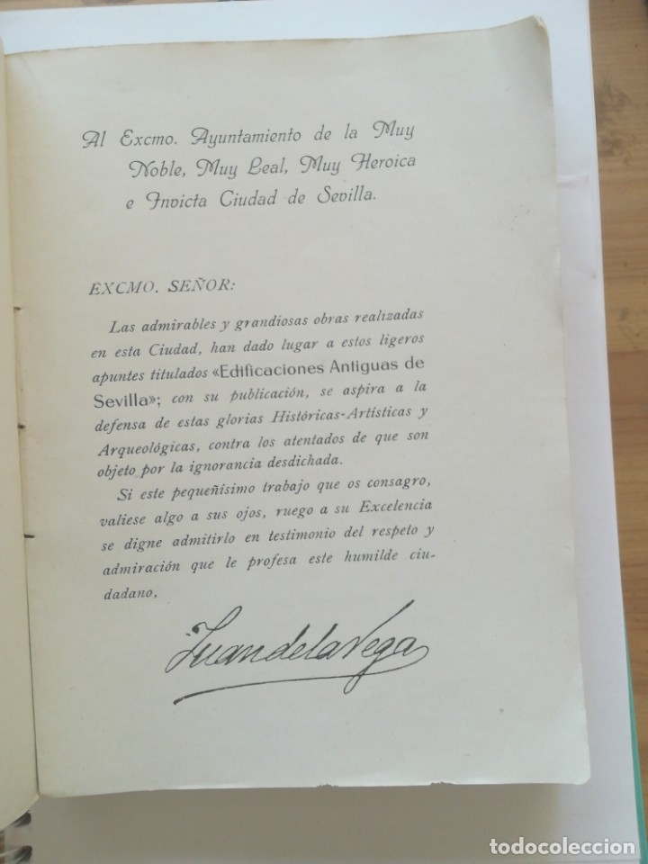 Libros antiguos: Edificaciones antiguas de sevilla. Raro ejemplar - Foto 4