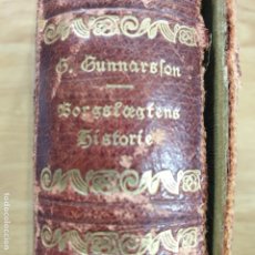 Libros antiguos: BORGSLAEGTENS HISTORIE ROMAN 1915 BONITA EDICION. Lote 173667770