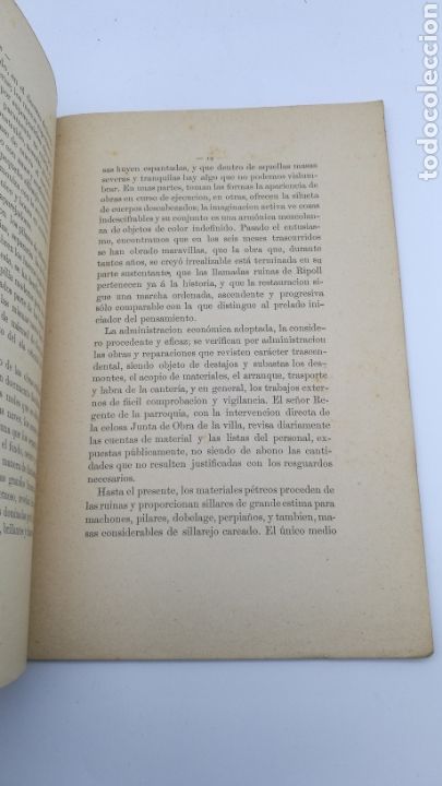 Libros antiguos: Informe restauraci&oacute;n de Ripoll - Foto 4