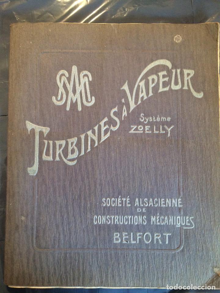 Libros antiguos: TURBINES A VAPEUR - Foto 1