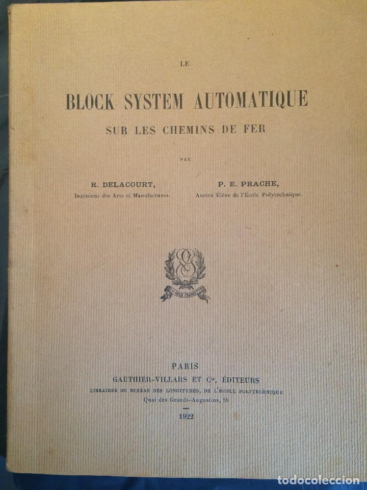 Libros antiguos: SYSTEN AUTOMATIQUE - Foto 1