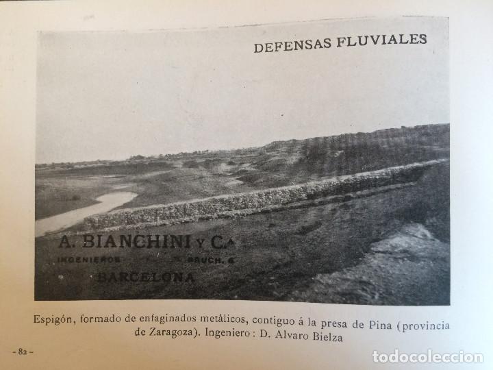 Libros antiguos: DEFENSAS FLUVIALES - Foto 4