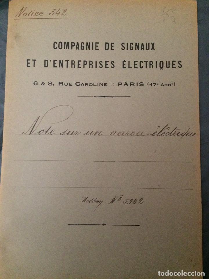 Libros antiguos: FRANCIA 1919 PROYECTO - Foto 1