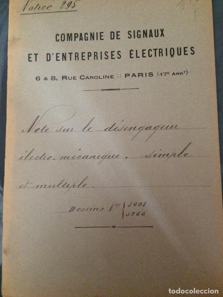 Libros antiguos: FRANCIA 1919 PROYECTO - Foto 1