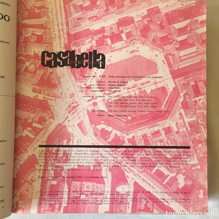 Libros antiguos: Casabella / Continuita 1960 - Foto 2