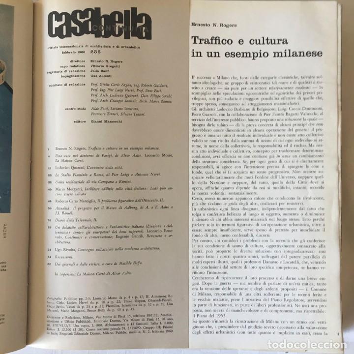 Libros antiguos: Casabella / Continuita 1960 - Foto 3