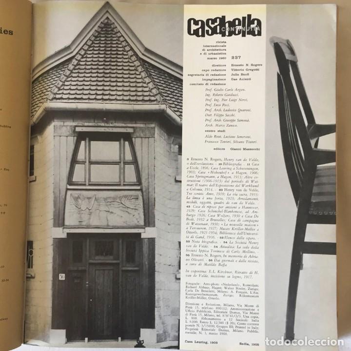 Libros antiguos: Casabella / Continuita 1960 - Foto 4