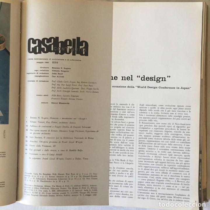 Libros antiguos: Casabella / Continuita 1960 - Foto 6