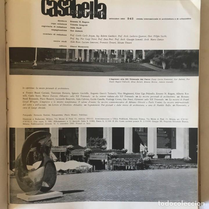 Libros antiguos: Casabella / Continuita 1960 - Foto 10