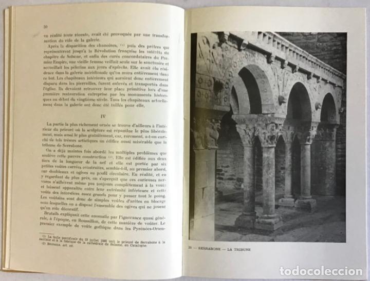 Libros antiguos: LA SCULPTURE ROMANE EN ROUSSILLON. (I) Les premiers essais du XIe siècle... - Foto 3 - 208690045