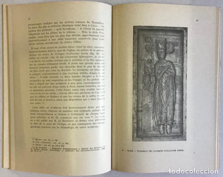 Libros antiguos: LA SCULPTURE ROMANE EN ROUSSILLON. (I) Les premiers essais du XIe siècle... - Foto 6 - 208690045