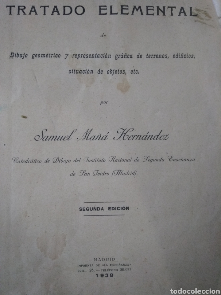 Libros antiguos: Tratado elemental - Foto 5