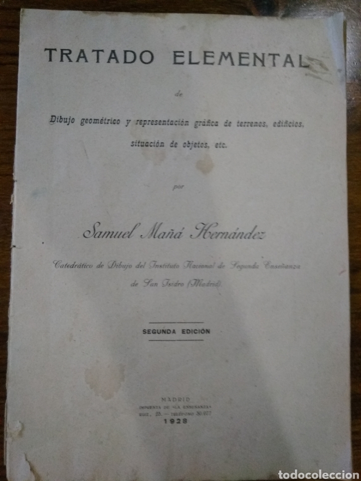 Libros antiguos: Tratado elemental - Foto 1