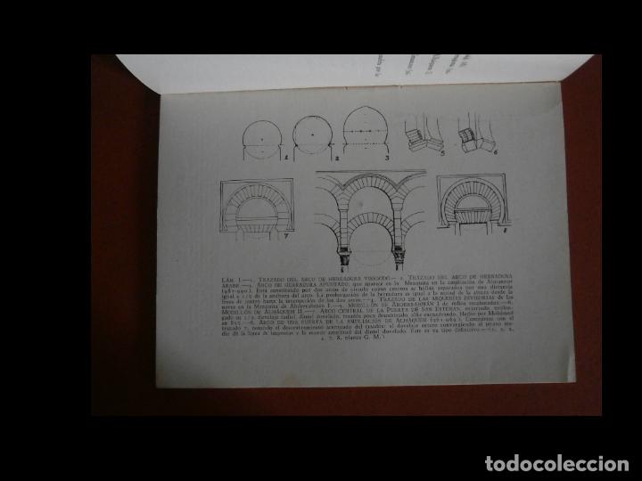 Libros antiguos: Arquitectura califal y mozarabe. E. Camps y Cazorla - Foto 4