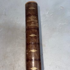 Libri antichi: MUY ANTIGUO LIBRO DE PRÁCTICA USUAL DE LOS CÁLCULOS DE ESTABILIDAD DE LOS PUENTES DEL AÑO 1896