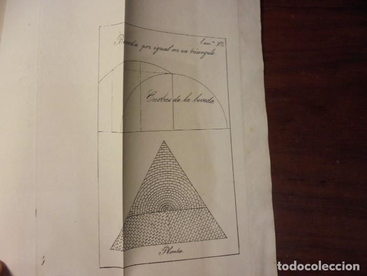 Libros antiguos: FORNES Y GURREA. ARTE DE EDIFICAR. ARQUITECTURA. CABRERIZO. 1841 - Foto 9