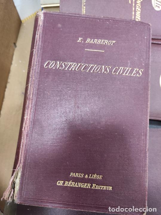 Libros antiguos: CONSTRUCTIONS CIVILES - E BARBEROT - Foto 2