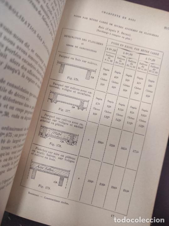 Libros antiguos: CONSTRUCTIONS CIVILES - E BARBEROT - Foto 4