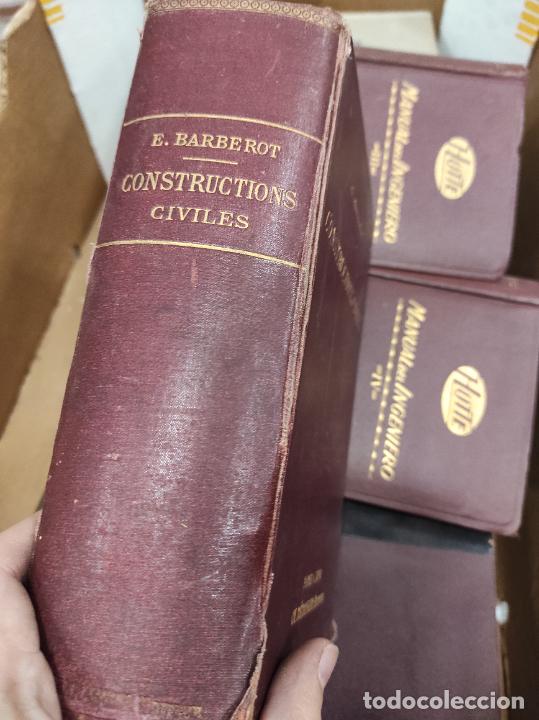Libros antiguos: CONSTRUCTIONS CIVILES - E BARBEROT - Foto 1