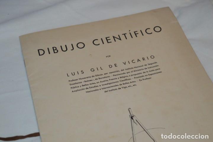 Libros antiguos: Carpeta láminas / DIBUJO CIENTÍFICO / GIL de VICARIO - Barcelona 1935 / Librería BOSCH ¡Mira fotos! - Foto 4 - 266144623