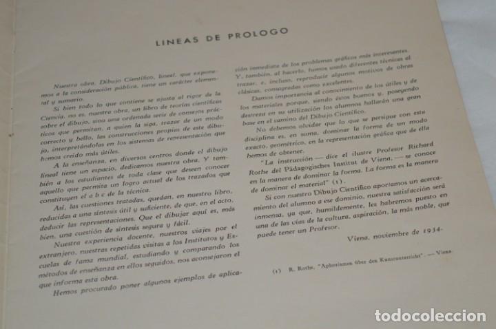 Libros antiguos: Carpeta láminas / DIBUJO CIENTÍFICO / GIL de VICARIO - Barcelona 1935 / Librería BOSCH ¡Mira fotos! - Foto 6 - 266144623