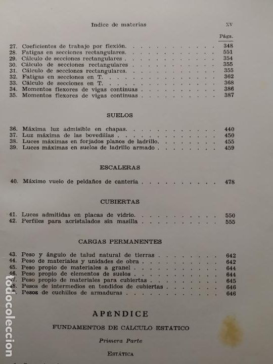 Libros antiguos: Tratado Moderno de Construcci&oacute;n de Edificios SCHINDLER-BASSEGODA 1966 - Foto 5
