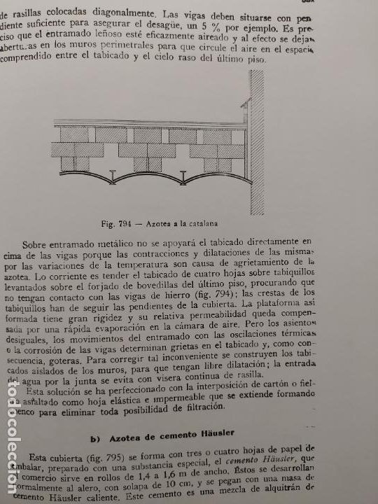 Libros antiguos: Tratado Moderno de Construcci&oacute;n de Edificios SCHINDLER-BASSEGODA 1966 - Foto 11