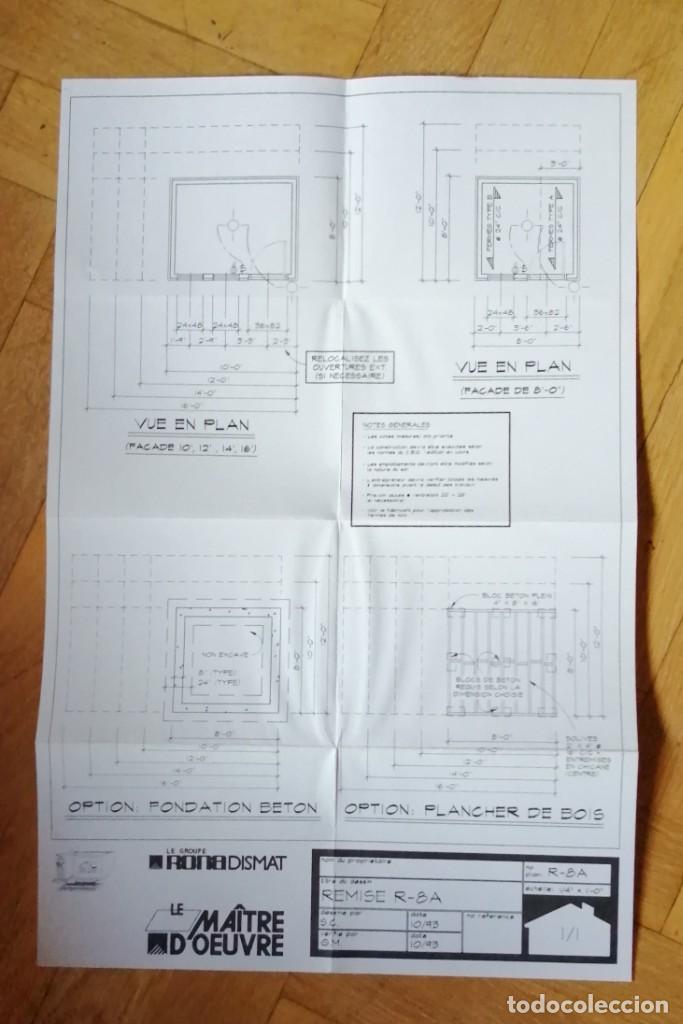 Libros antiguos: PLANO DE CASETA- CANADA - Foto 2