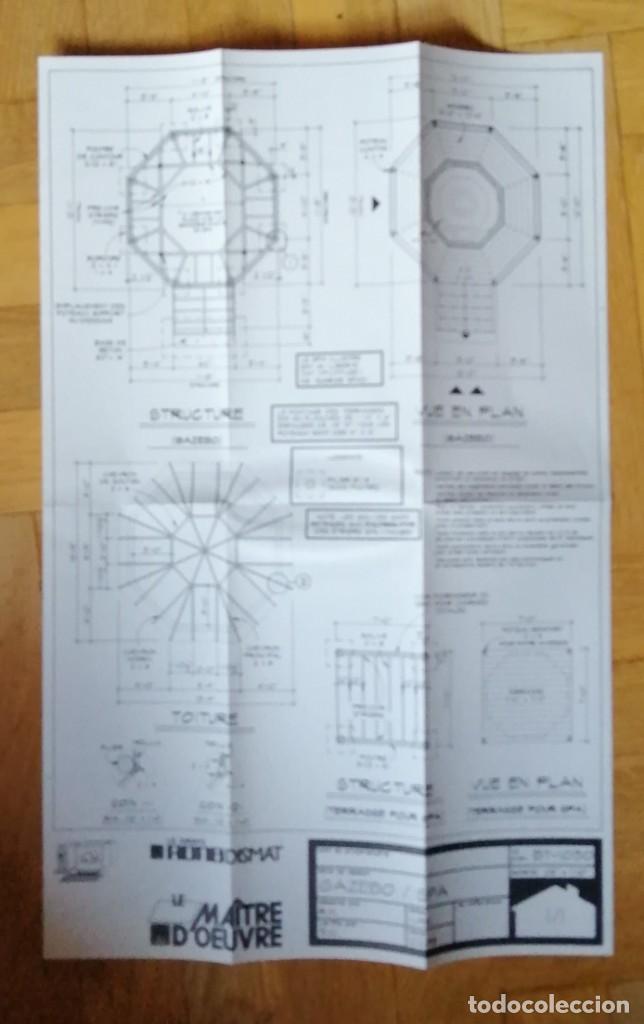 Libros antiguos: PLANO DE GAZEBO- CANADA - Foto 2